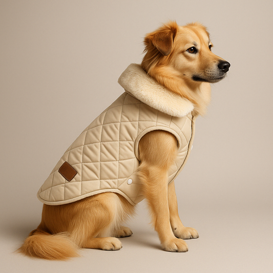 Manteau d’hiver - Doublure chaude et col en fausse fourrure
